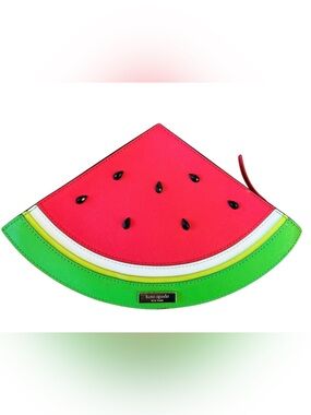 Kate Spade Watermelon “Make A Splash” Clutch NEW!